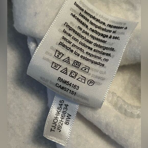 TOMMY HILFIGER‎ Logo Flag Crew Neck Sweatshirt Women's L classic white preppy - Picture 12 of 13